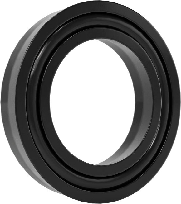 O-Ring Yüklü U-Cup Conta, 0,206" Oluk Genişliği için, 0,625 inç İç Çap x 1 inç Dış Çap x 0,188 inç Genişlik