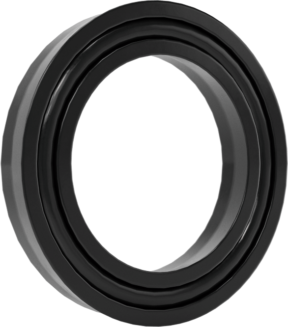 O-Ring Yüklü U-Cup Conta, 0,206" Oluk Genişliği için, 0,75 inç İç Çap x 1,125 inç Dış Çap x 0,188 inç Genişlik