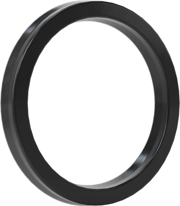 O-Ring Yüklü U-Cup Conta, 0,206" Oluk Genişliği için, 1,5 inç İç Çap x 1,875 inç Dış Çap x 0,188 inç Genişlik