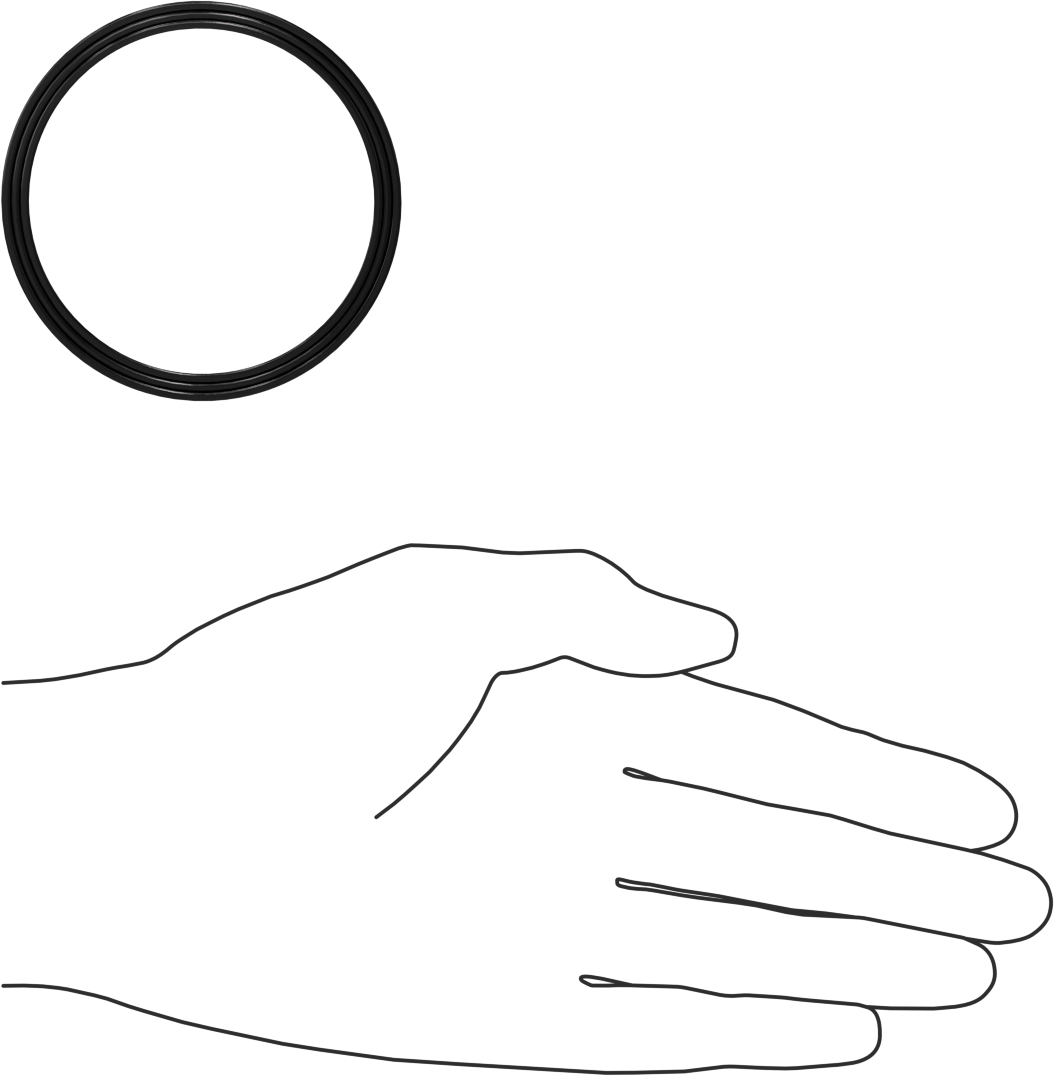 O-Ring Yüklü U-Cup Conta, 0,206" Oluk Genişliği için, 2,375 inç İç Çap x 2,75 inç Dış Çap x 0,188 inç Genişlik