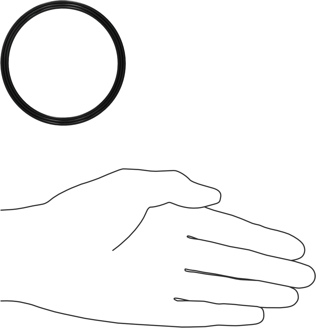 O-Ring Yüklü U-Cup Conta, 0,206" Oluk Genişliği için, 2,5 inç İç Çap x 2,875 inç Dış Çap x 0,188 inç Genişlik