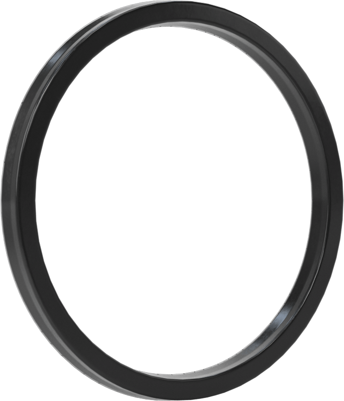 O-Ring Yüklü U-Cup Conta, 0,206" Oluk Genişliği için, 2,5 inç İç Çap x 2,875 inç Dış Çap x 0,188 inç Genişlik