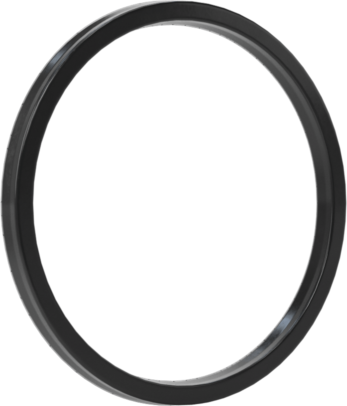 O-Ring Yüklü U-Cup Conta, 0,206" Oluk Genişliği için, 2,75 inç İç Çap x 3,125 inç Dış Çap x 0,188 inç Genişlik