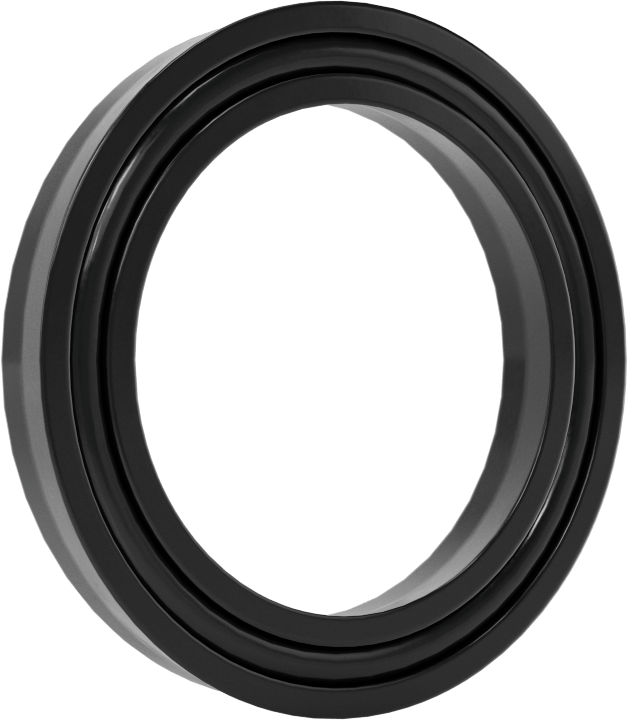 O-Ring Yüklü U-Cup Conta, 0,275" Oluk Genişliği için, 1,25 inç İç Çap x 1,75 inç Dış Çap x 0,25 inç Genişlik