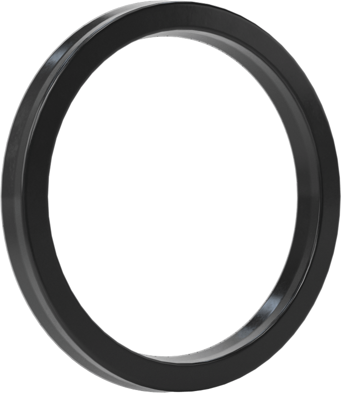 O-Ring Yüklü U-Cup Conta, 0,275" Oluk Genişliği için, 2,25 inç İç Çap x 2,75 inç Dış Çap x 0,25 inç Genişlik