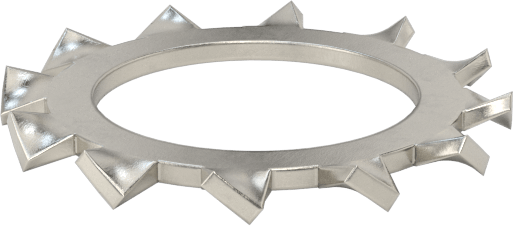 18-8 Paslanmaz Çelik Dış Dişli Kilit Pulları, M20 Vida Boyutu için, 21.0 mm ID, 33.0 mm OD, DIN 6797