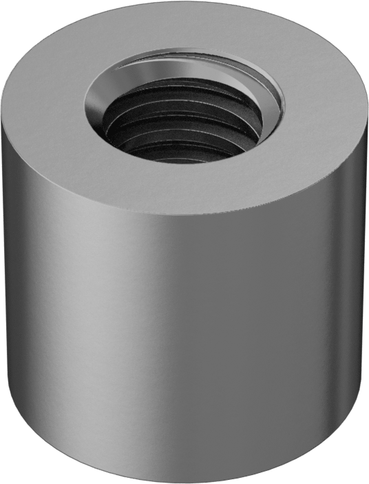 Acme Yuvarlak Somun, ASTM B505 932 Yatak Bronzu, Sağ El, 7/8"-6 Diş