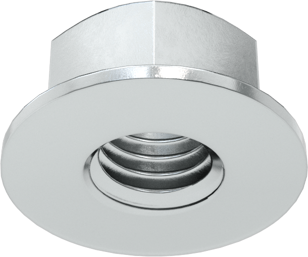 Yüksek Mukavemetli Çelik JIS Flanş Somunu, Çinko Kaplamalı, M8 x 1,25 mm Diş Boyutu