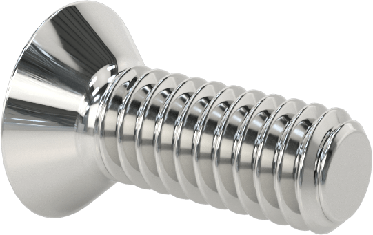 Krom Kaplı 18-8 Paslanmaz Çelik Phillips Oval Başlı Vidalar, 8-32 Diş Boyutu, 1/2" Uzunluk