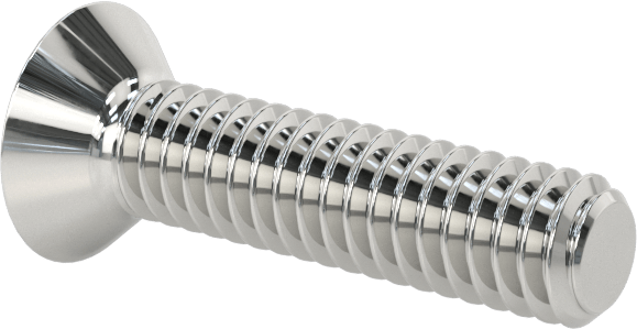 Krom Kaplı 18-8 Paslanmaz Çelik Phillips Oval Başlı Vidalar, 8-32 Diş Boyutu, 3/4" Uzunluk
