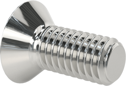 Krom Kaplı 18-8 Paslanmaz Çelik Phillips Oval Başlı Vidalar, 10-32 Diş Boyutu, 1/2" Uzunluk
