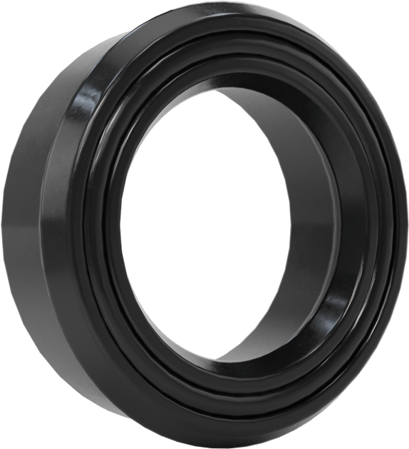 Yüksek Kararlılık O-Ring Yüklü U-Kup Contası, 0,275" Oluk Genişliği için, 0,5“ İç Çap x 0,75” Dış Çap x 0,25" Genişlik