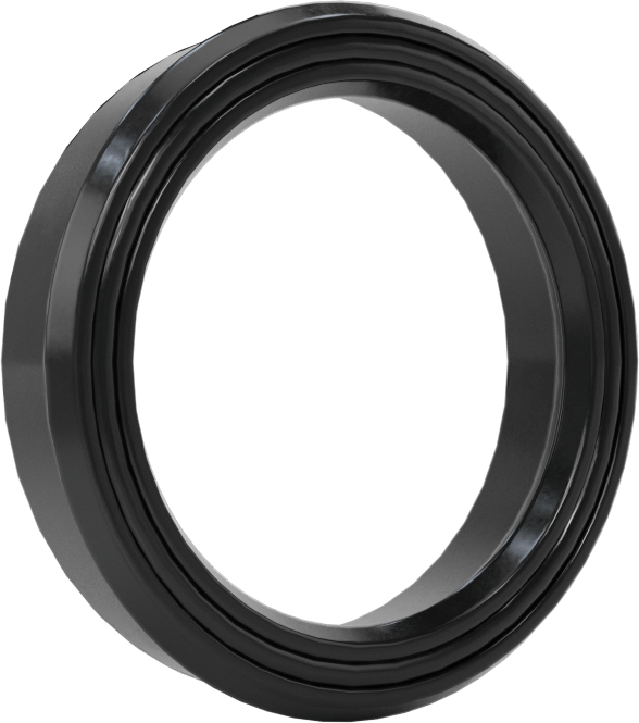 Yüksek Kararlılık O-Ring Yüklü U-Kup Contası, 0,275" Oluk Genişliği için, 0,875 inç İç Çap x 1,125 inç Dış Çap x 0,25 inç Genişlik