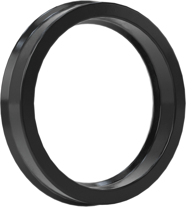 Yüksek Kararlılık O-Ring Yüklü U-Kup Contası, 0,275" Oluk Genişliği için, 1,063 inç İç Çap x 1,313 inç Dış Çap x 0,25 inç Genişlik