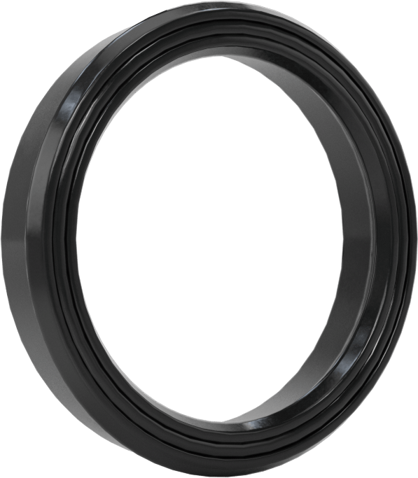 Yüksek Kararlılık O-Ring Yüklü U-Kup Contası, 0,275" Oluk Genişliği için, 1,063 inç İç Çap x 1,313 inç Dış Çap x 0,25 inç Genişlik