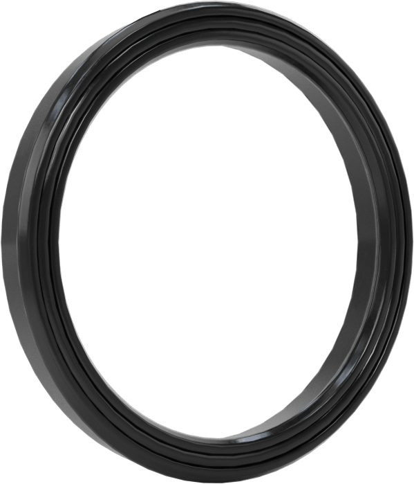 Yüksek Kararlılık O-Ring Yüklü U-Kup Contası, 0,206" Oluk Genişliği için, 1,25 inç İç Çap x 1,5 inç Dış Çap x 0,188 inç Genişlik