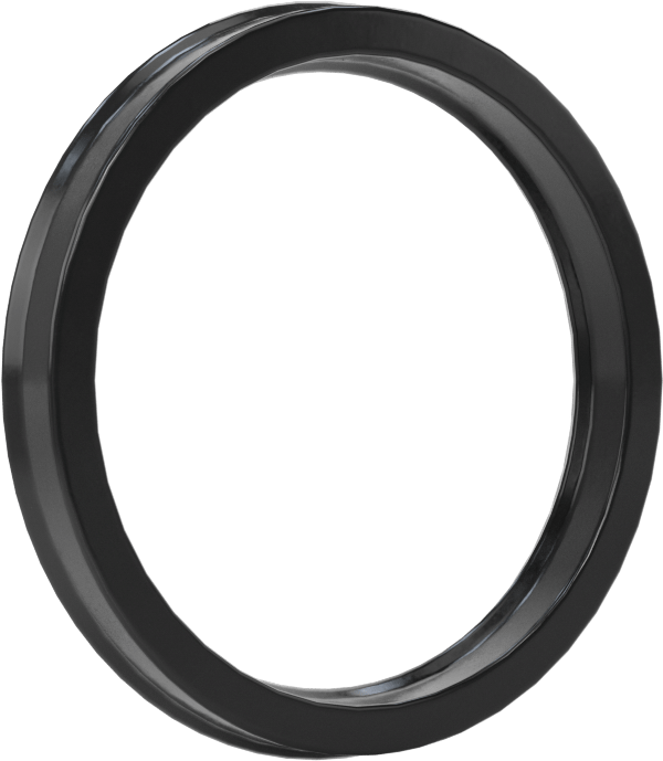 Yüksek Kararlılık O-Ring Yüklü U-Kup Contası, 0,206" Oluk Genişliği için, 1,25 inç İç Çap x 1,5 inç Dış Çap x 0,188 inç Genişlik