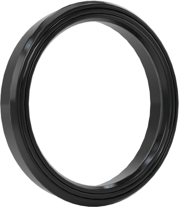 Yüksek Kararlılık O-Ring Yüklü U-Kup Contası, 0,275" Oluk Genişliği için, 1,25 inç İç Çap x 1,5 inç Dış Çap x 0,25 inç Genişlik