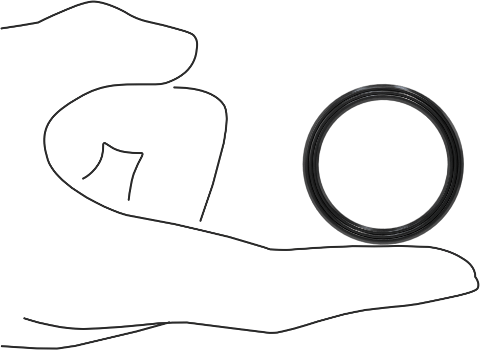 Yüksek Kararlılık O-Ring Yüklü U-Kup Contası, 0,275" Oluk Genişliği için, 1,25 inç İç Çap x 1,5 inç Dış Çap x 0,25 inç Genişlik