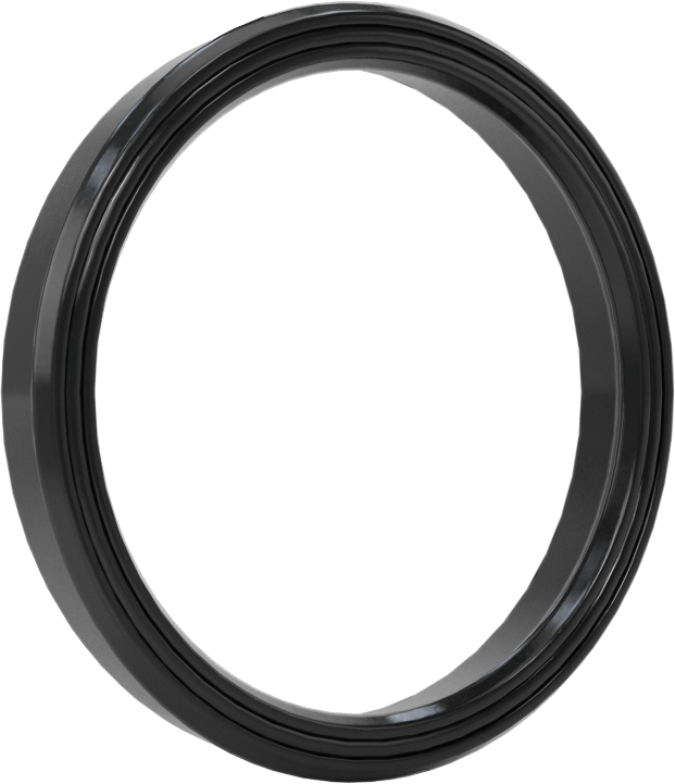 Yüksek Kararlılık O-Ring Yüklü U-Kup Contası, 0,275" Oluk Genişliği için, 1,5 inç İç Çap x 1,75 inç Dış Çap x 0,25 inç Genişlik