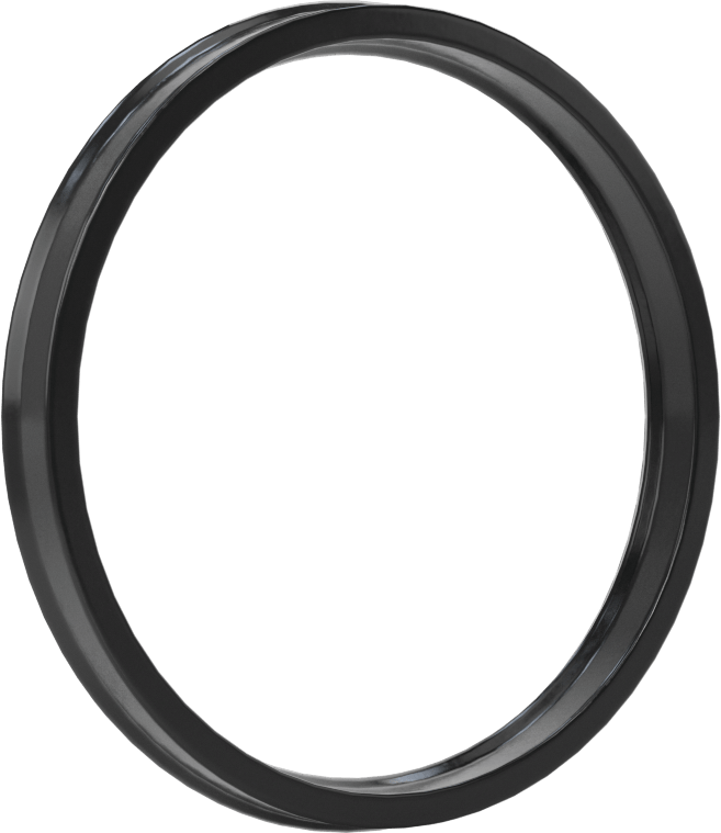 Yüksek Kararlılık O-Ring Yüklü U-Kup Contası, 0,275" Oluk Genişliği için, 2,125 inç iç çap x 2,375 inç dış çap x 0,25 inç genişlik