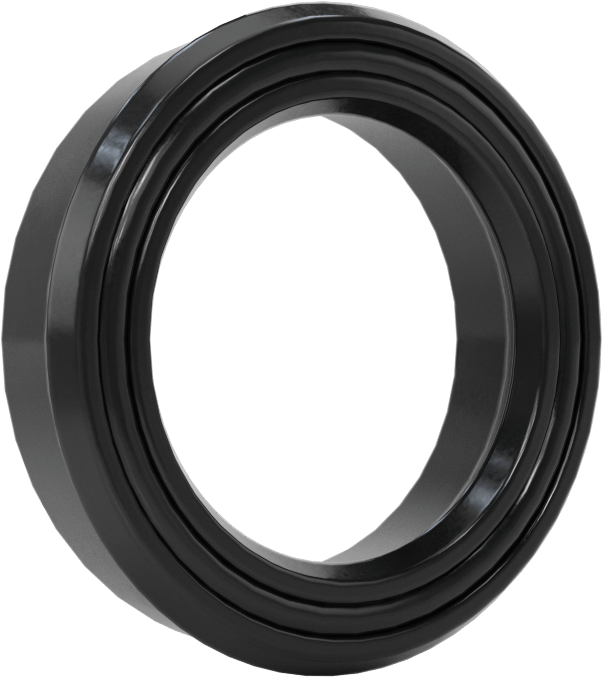 Yüksek Kararlılık O-Ring Yüklü U-Kup Contası, 0,343" Oluk Genişliği, 0,875 inç İç Çap x 1,25 inç Dış Çap x 0,313 inç Genişlik