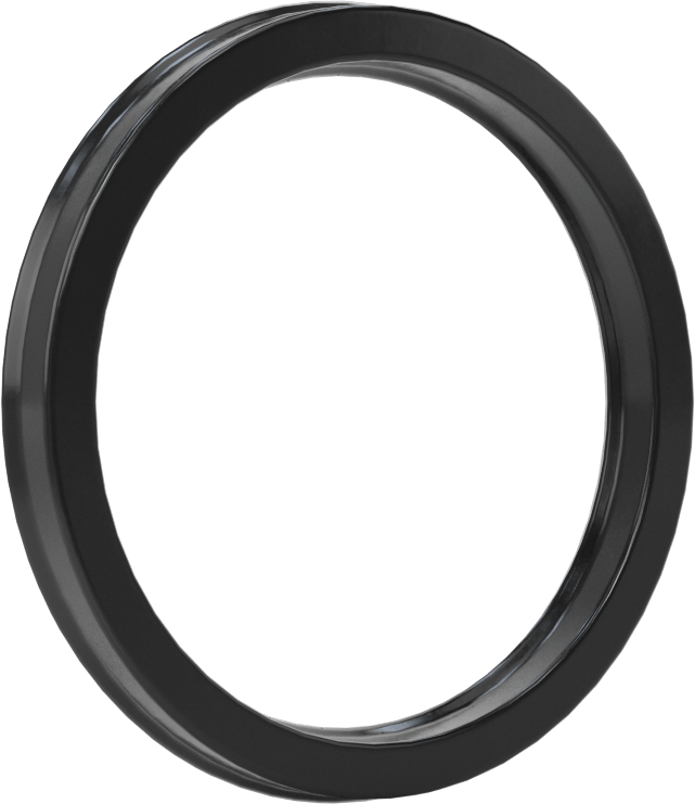 Yüksek Kararlılık O-Ring Yüklü U-Kup Contası, 0,253" Oluk Genişliği için, 1,75 inç İç Çap x 2,125 inç Dış Çap x 0,23 inç Genişlik