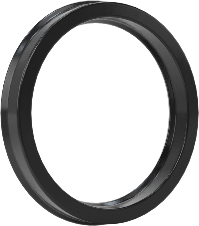 Yüksek Kararlılık O-Ring Yüklü U-Kup Contası, 0,343" Oluk Genişliği, 1,75 inç İç Çap x 2,125 inç Dış Çap x 0,313 inç Genişlik