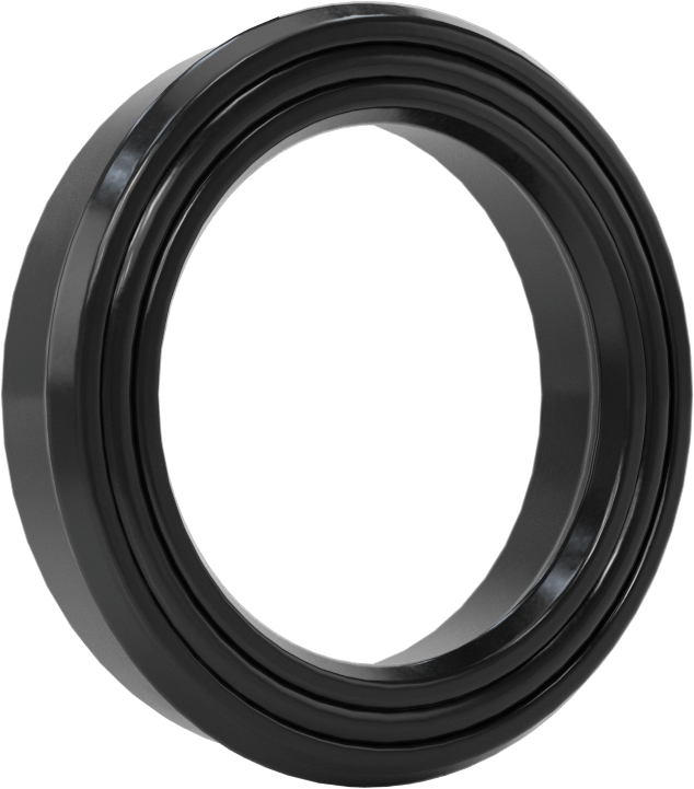 Yüksek Kararlılık O-Ring Yüklü U-Kup Contası, 0,413" Oluk Genişliği için, 1,25“ İç Çap x 1,75” Dış Çap x 0,375" Genişlik