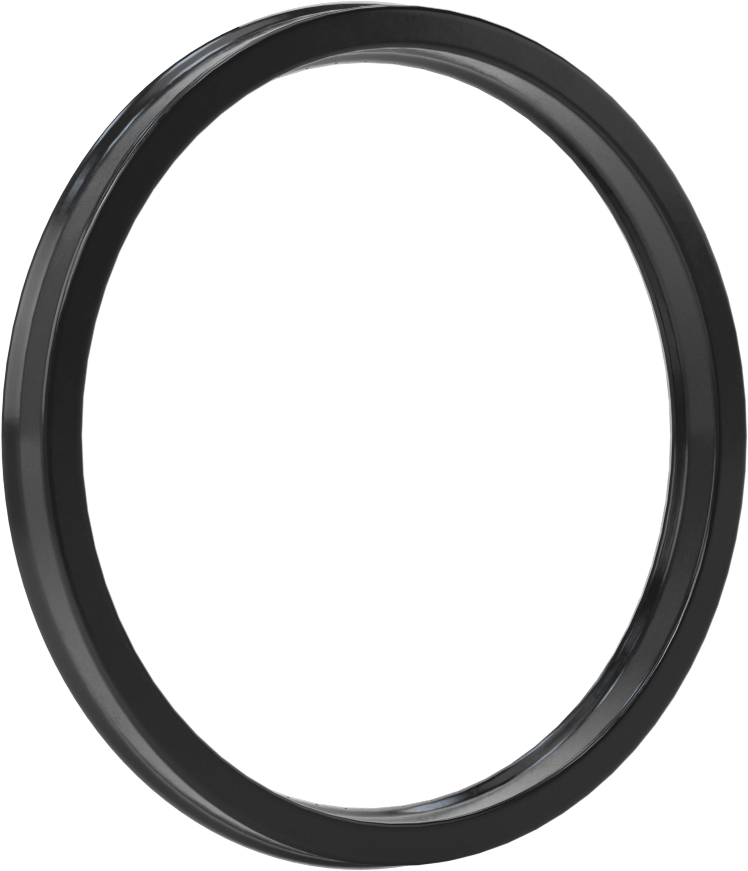 Yüksek Kararlılık O-Ring Yüklü U-Kup Contası, 0,413" Oluk Genişliği için, 3,500 inç İç Çap x 4 inç Dış Çap x 0,375 inç Genişlik