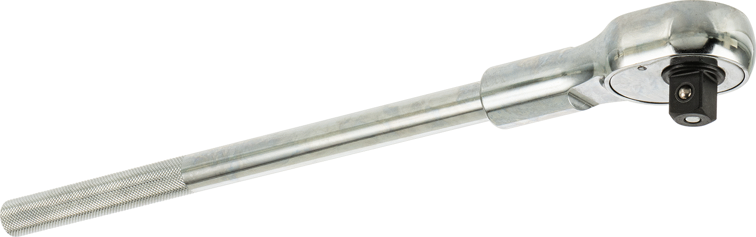 Hızlı Açılır Cırcır Anahtarı, Standart, 3/4" Kare Tahrik, 19-3/4" Toplam Uzunluk
