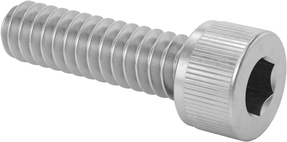 Sızdırmaz Soket Başlı Vida, 18-8 Paslanmaz Çelik, Viton® O-Ring ile, 6-32 Diş, 1/2" Uzunluk