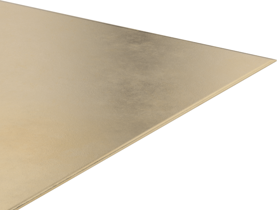 260 Pirinç Soyulabilir Çok Katmanlı Şim Stoku, 12“ Genişlik x 12” Uzunluk x 0,032" Kalınlık