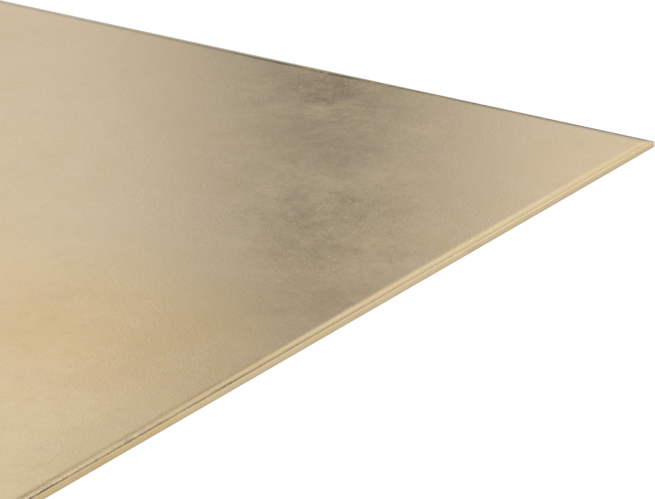 260 Pirinç Soyulabilir Çok Katmanlı Şim Stoku, 12“ Genişlik x 12” Uzunluk x 0,048" Kalınlık