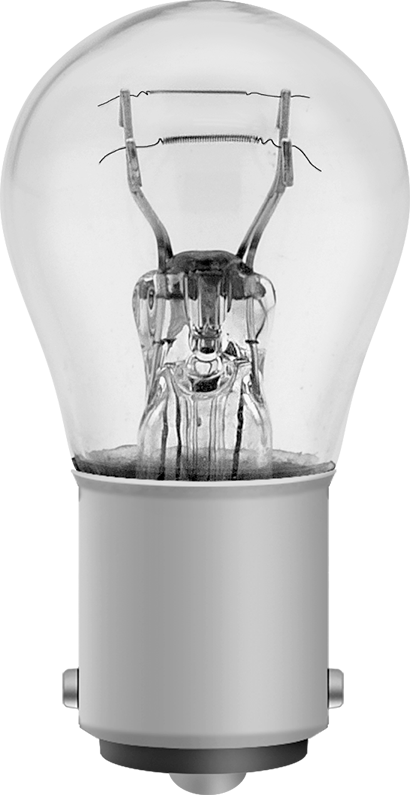 Minyatür Ampul, Çift Filament, Bayonet Taban, Ticaret No. 1176, 14V/13V