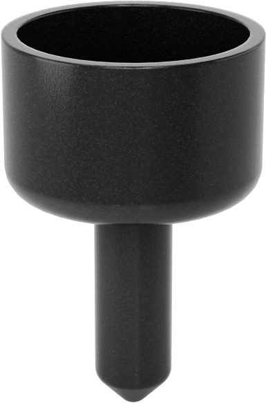 7/8" Dış Çap için Esnek Çekme Tırnağı Kapakları, 1/2" Yükseklik