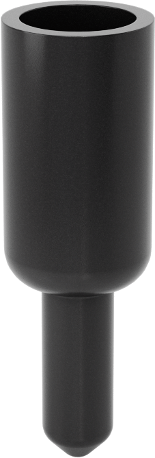 3/8" Dış Çap için Esnek Çekme Tırnağı Kapakları, 3/4" Yükseklik