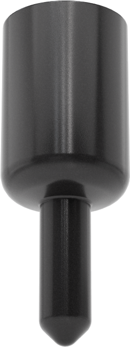 1/2" Dış Çap için Esnek Çekme Tırnağı Kapakları, 3/4" Yükseklik