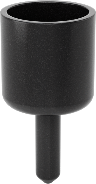 3/4" Dış Çap için Esnek Çekme Tırnağı Kapakları, 3/4" Yükseklik
