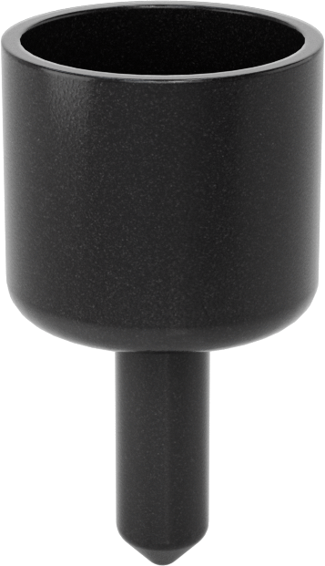 7/8" Dış Çap için Esnek Çekme Tırnağı Kapakları, 3/4" Yükseklik