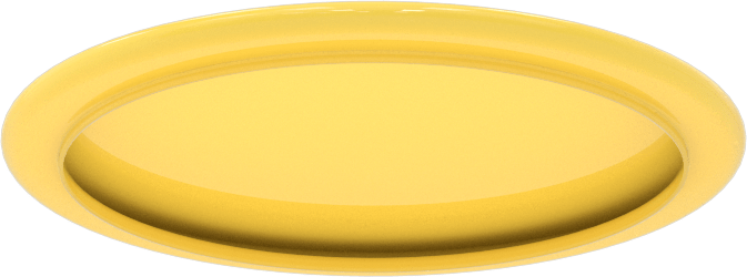 Kapak, 4-5/32" dış çaplı boru flanşı için, Sarı