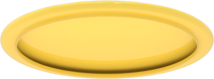 Kapak, 4-11/16" dış çap boru flanşı için, Sarı
