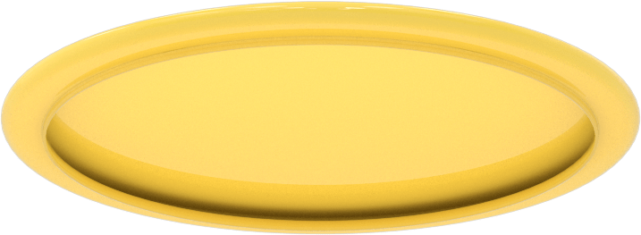 Kapak, 5-3/16" Dış Çaplı Boru Flanşı için, Sarı