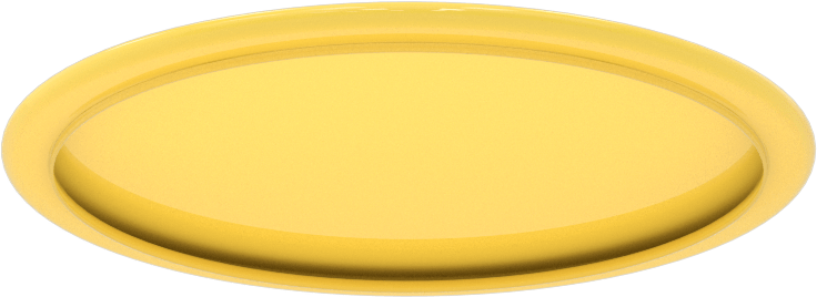 Kapak, 5-11/16" Dış Çaplı Boru Flanşı için, Sarı