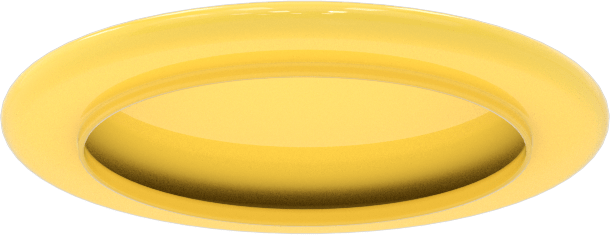 Kapak, 2-7/8" dış çap boru flanşı için, Sarı
