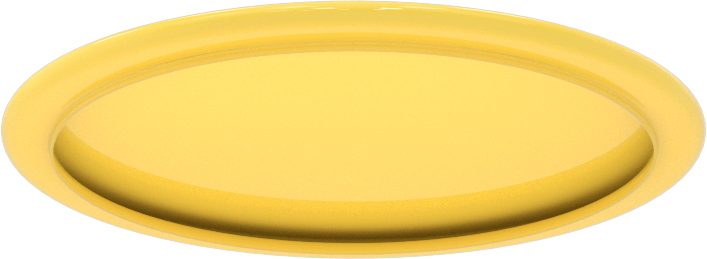 Kapak, 4-15/16" Dış Çaplı Boru Flanşı için, Sarı