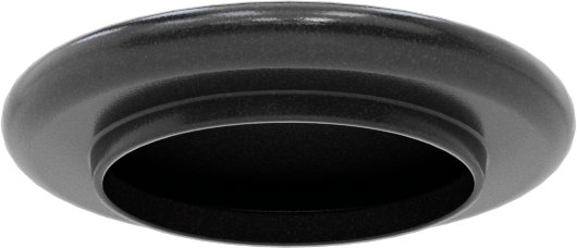 Kapak, 1-1/2" Dış Çaplı Boru Flanşı için, Siyah