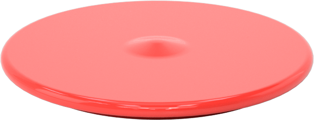 Kapak, 3-5/8" dış çaplı boru flanşı için, Kırmızı