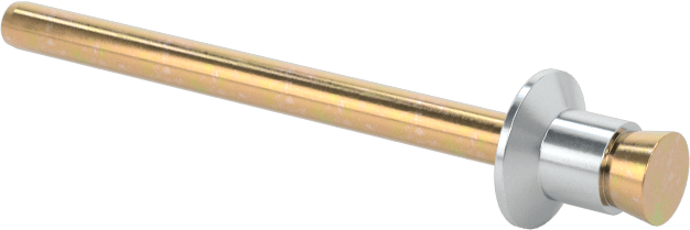 Her İki Tarafa Gömme Montajlı Kör Perçinler, 1/8" Çap, 0,098“-0,118” Malzeme Kalınlığı için