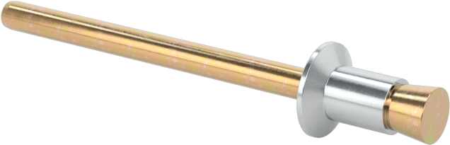 Her İki Tarafa Gömme Montajlı Kör Perçinler, 1/8" Çap, 0,157“ - 0,177” malzeme kalınlığı için
